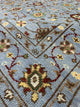 SKY BLUE Traditional Classic Bidjar Collection Area Rug