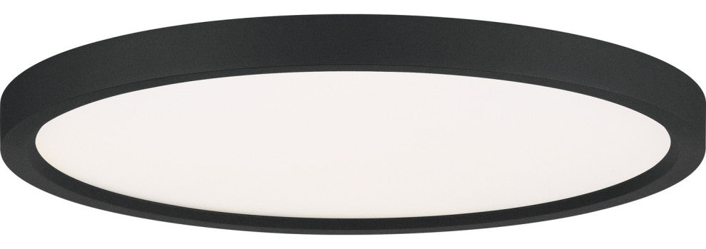 Outskirts LED Flush Mount, Earth Black