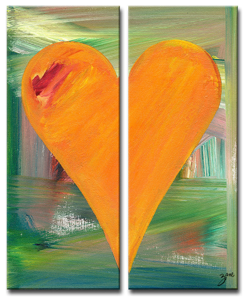 Heartwork "Alexia" 2-Piece Canvas Art Set, 30"x12"