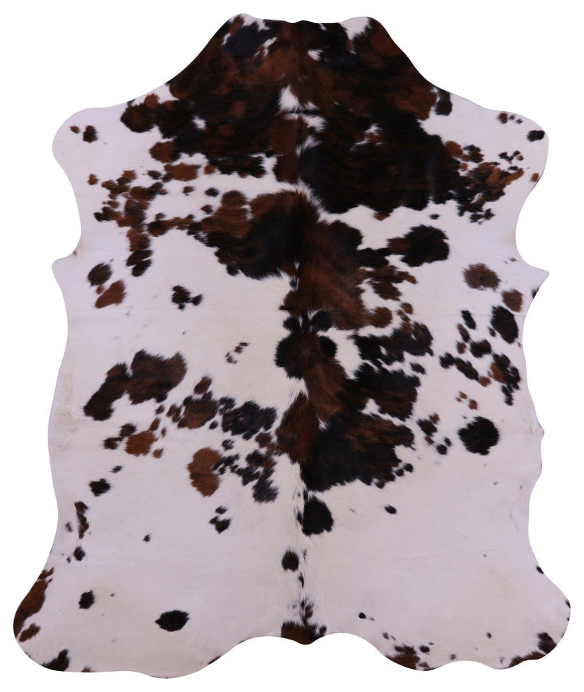 7' 0" X 5' 11" Natural Cowhide Rug C1609