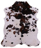 7' 0" X 5' 11" Natural Cowhide Rug C1609