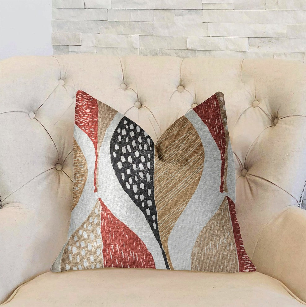 Oak Valley Multicolor Luxury Throw Pillow, 24"x24"
