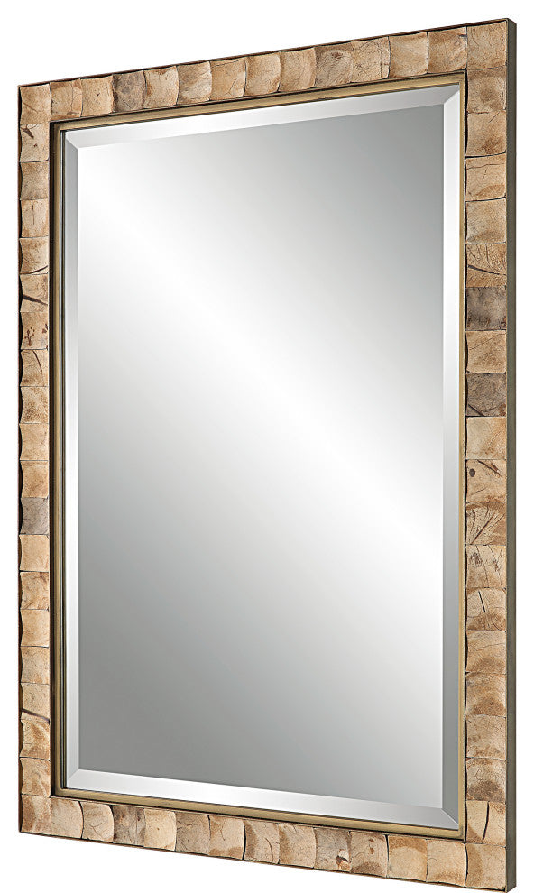 Uttermost Cocos Coconut Shell Mirror
