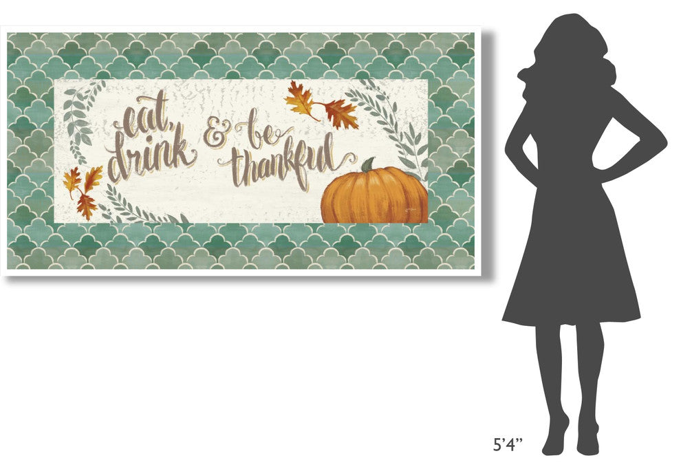 "Harvest Delight VIII" Digital Paper Print by Janelle Penner, 74"x38"