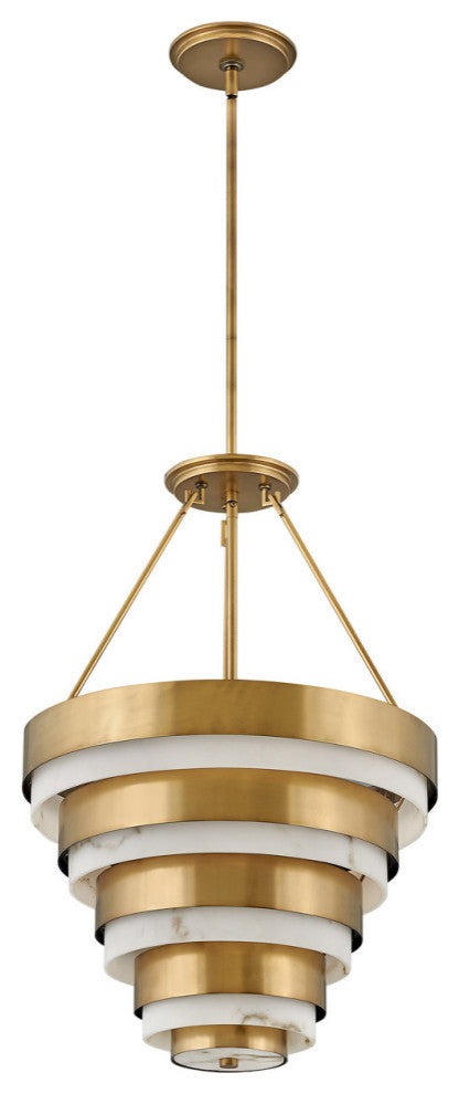 Hinkley Echelon Flush Mount 30184HB - Heritage Brass