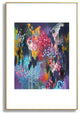 Stephanie Corfee Blue Velvet Metal Framed Art Print