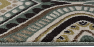 Aurora Contemporary Abstract Multi-Color Rectangle Area Rug, 8' x 10'