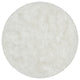 Giulia Contemporary Area Rug, Ivory, 7'9" Round
