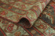 Vintage Distressed Odell Rust/Light Brown Runner, 4'5x10'6