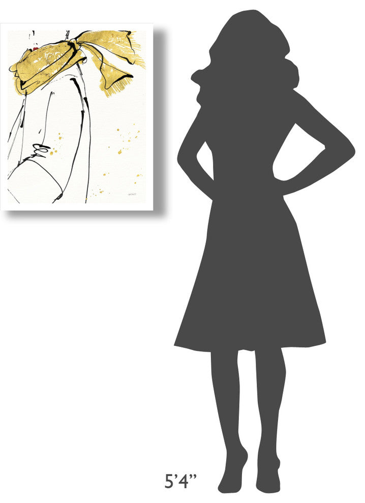 "Fashion Strokes II" Digital Paper Print by Anne Tavoletti, 22"x26"