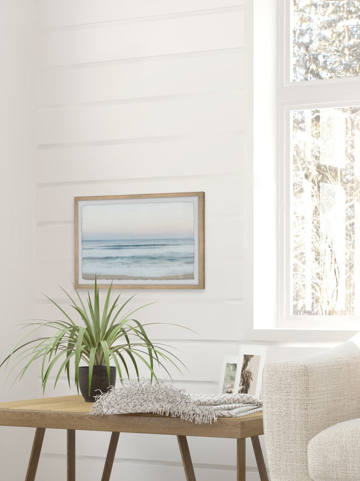 "Ocean Is Magical" Framed Painting Print, 18x12