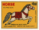 "Horse Matches" Digital Paper Print by Phillumenart, 32"x25"