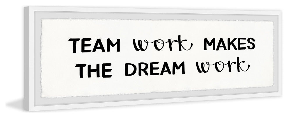 "The Dream Work" Framed Painting Print, 45x15