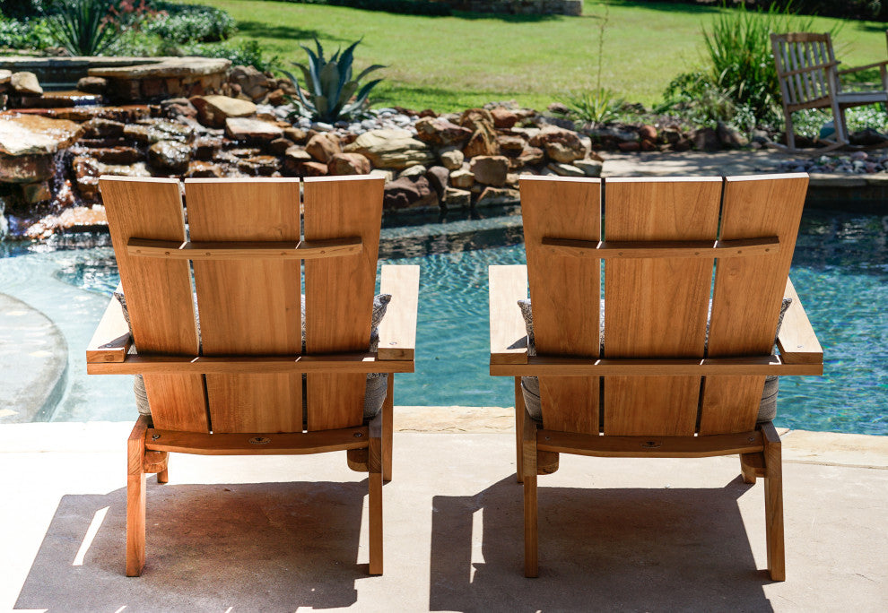 Catalina Harbor Teak Adirondack Chair