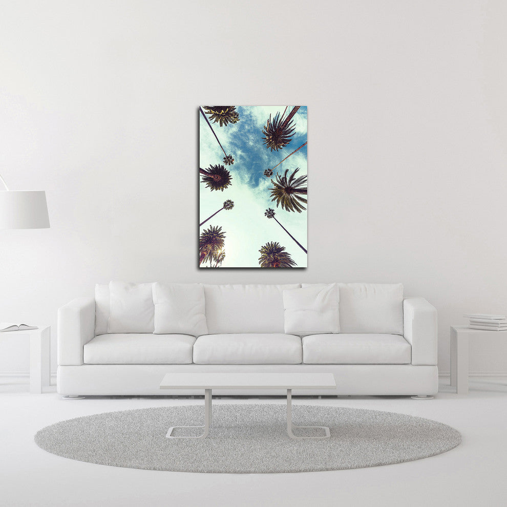 Palm Sky 2 by Design Fabrikken, Print on Canvas, 24"x36"