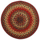 Homespice Decor Cider Barn  Jute Braided Trivet 15" (Round)