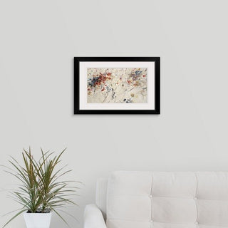 "Parisian Wedding" Black Framed Art Print, 26"x20"x1"