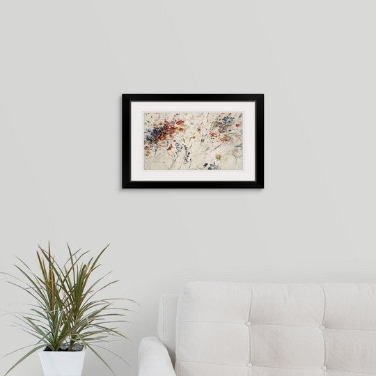 "Parisian Wedding" Black Framed Art Print, 26"x20"x1"