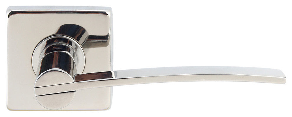Horizon Lever, Tubular Passage, Polished Stainless Steel, 2-3/4" Backset