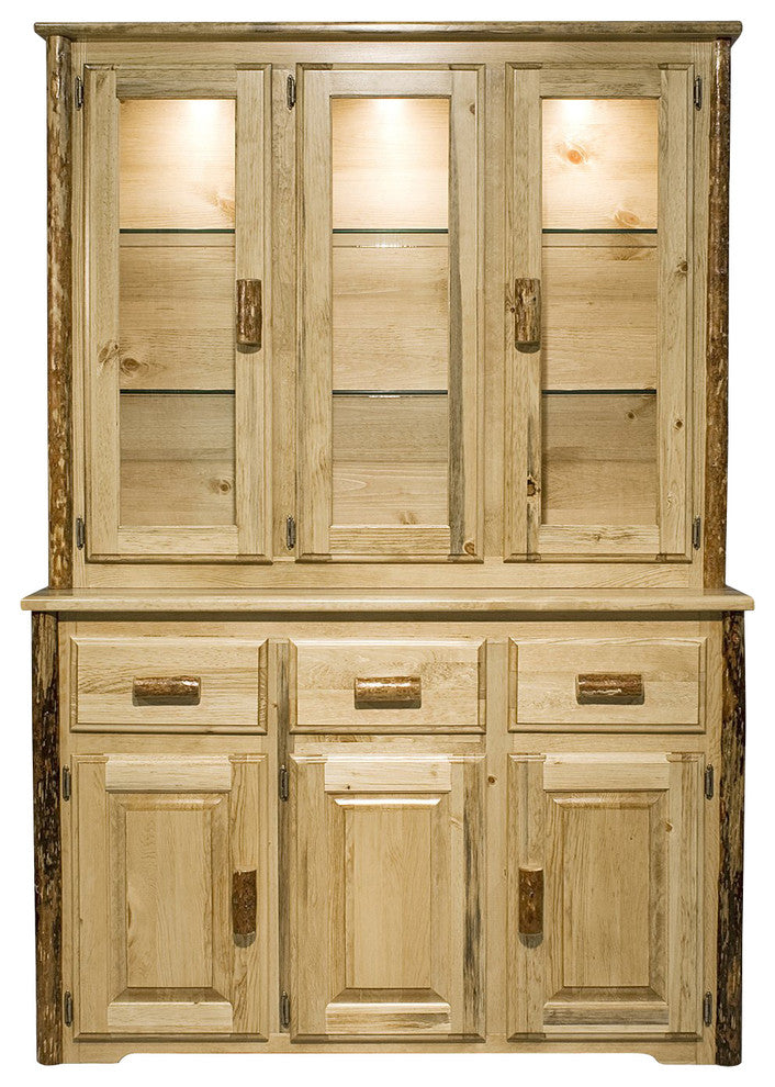 Glacier Country Collection China Hutch