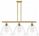 Innovations 516-3I-SG-GBD-122 3-Light Island Light, Satin Gold