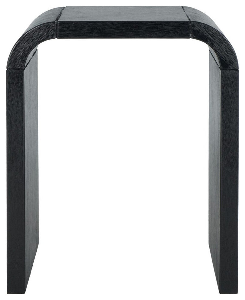 Safavieh Liasonya Curved Accent Table, Black