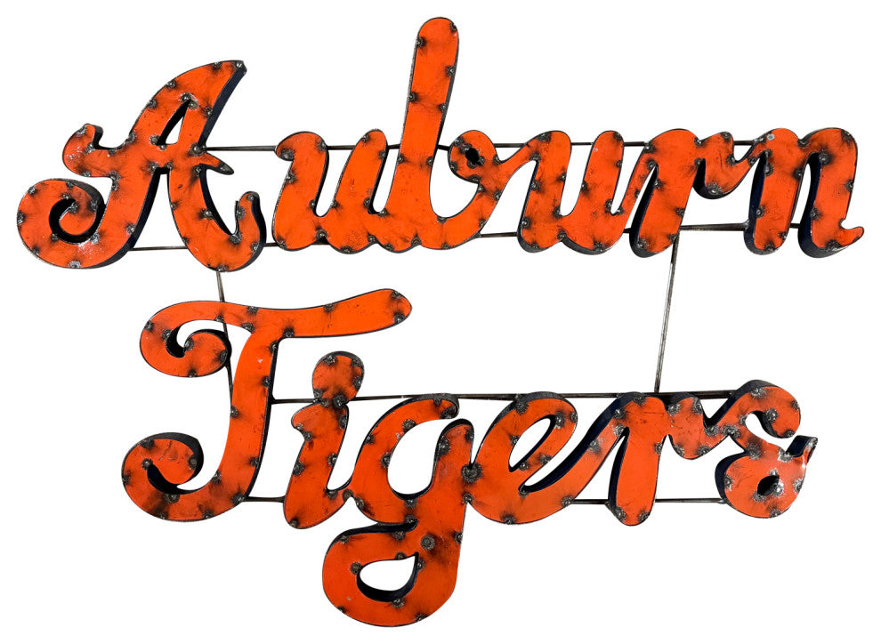 Auburn Tigers Recycled Wall Decor
