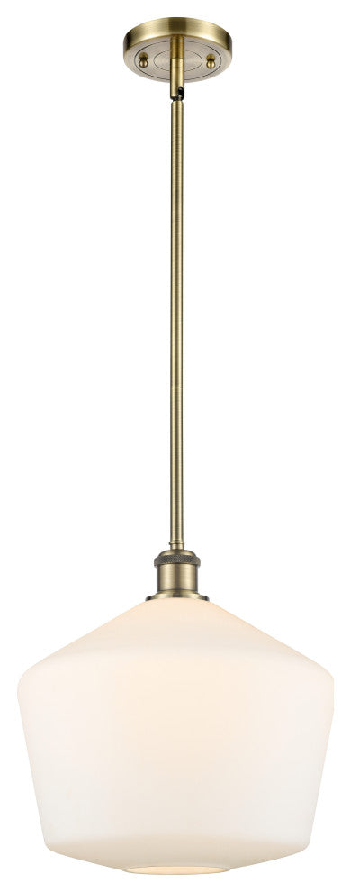 Innovations 516-1S-AB-G651-12-LED 1-Light Mini Pendant, Antique Brass