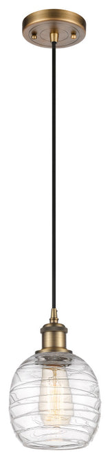 Innovations 516-1P-BB-G1013 1-Light Mini Pendant Brushed Brass