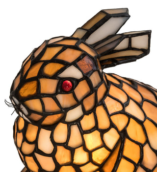 7H Tiffany Rabbit Honey Accent Lamp