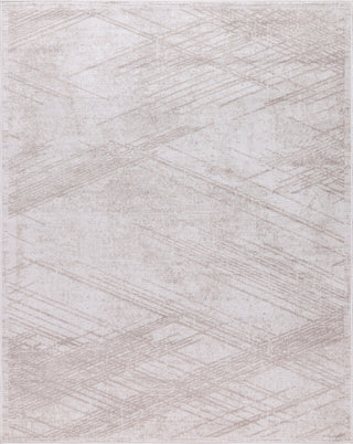 Low-Pile Sidney Beige/Ivory Rug, Beige, 10'x14'