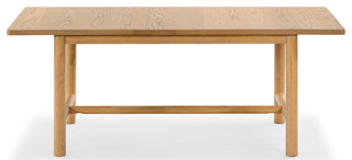 Safavieh Couture Jaylessa Wood Extendable Dining Table, Natural