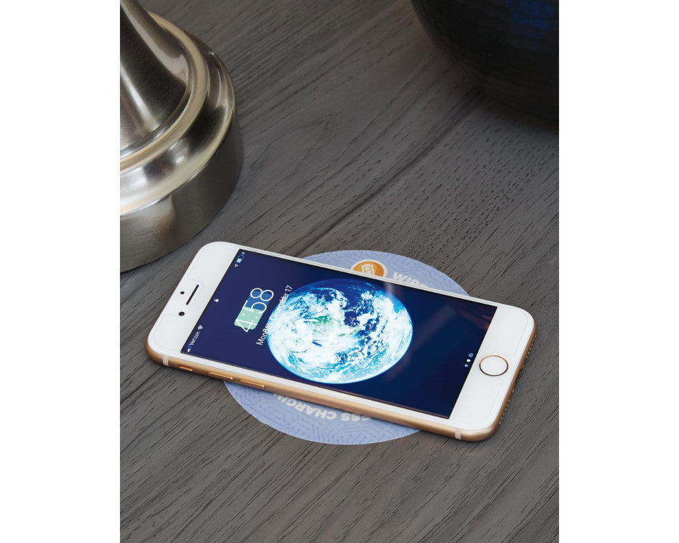 Lodanna Modern Gray Two Drawer Nightstand