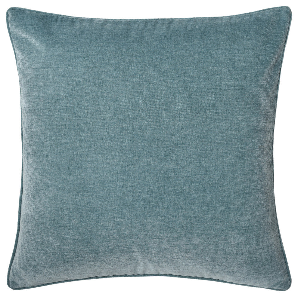 Dann Foley-Sincere-Chenille Pillow-24" x 24"-Ocean Blue