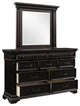 Stamford Brown Mirror