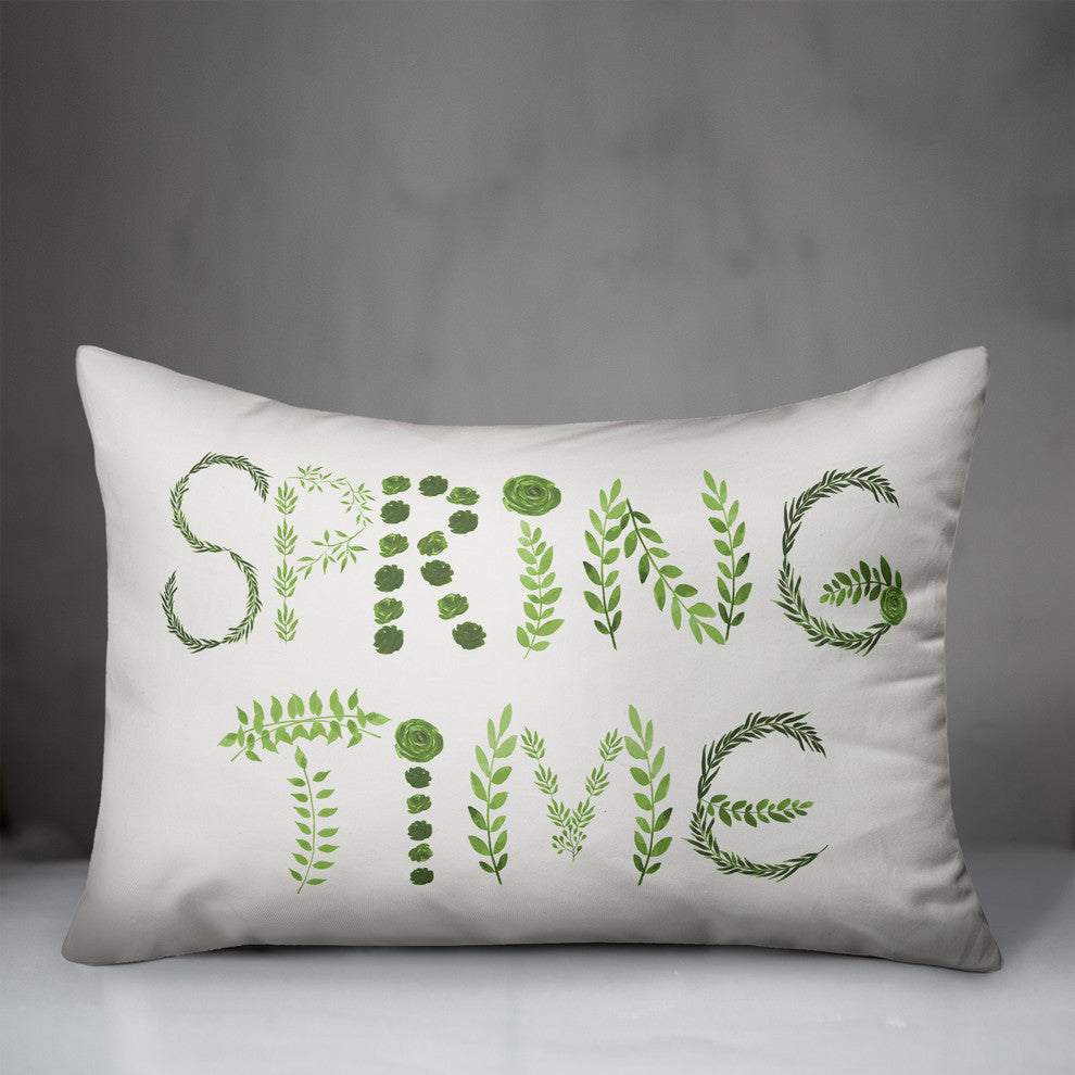 Spring Time 14x20 Lumbar Pillow