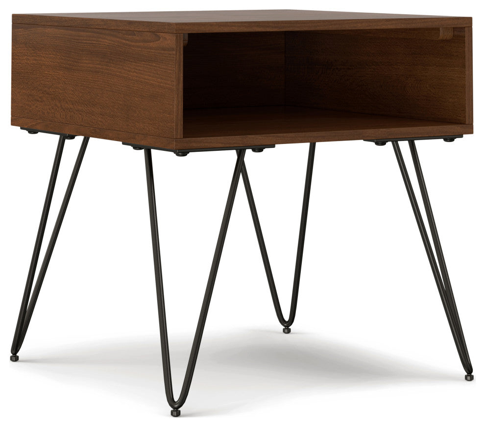 Hunter End Table, Walnut Veneer