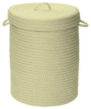 Colonial Mills Hamper Simply Home Solid Celery Round Hamper With Lid