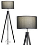 Eden Tripod LED Floor Lamp, Mid Century Dimmable Light for Contemporary Rooms, B
