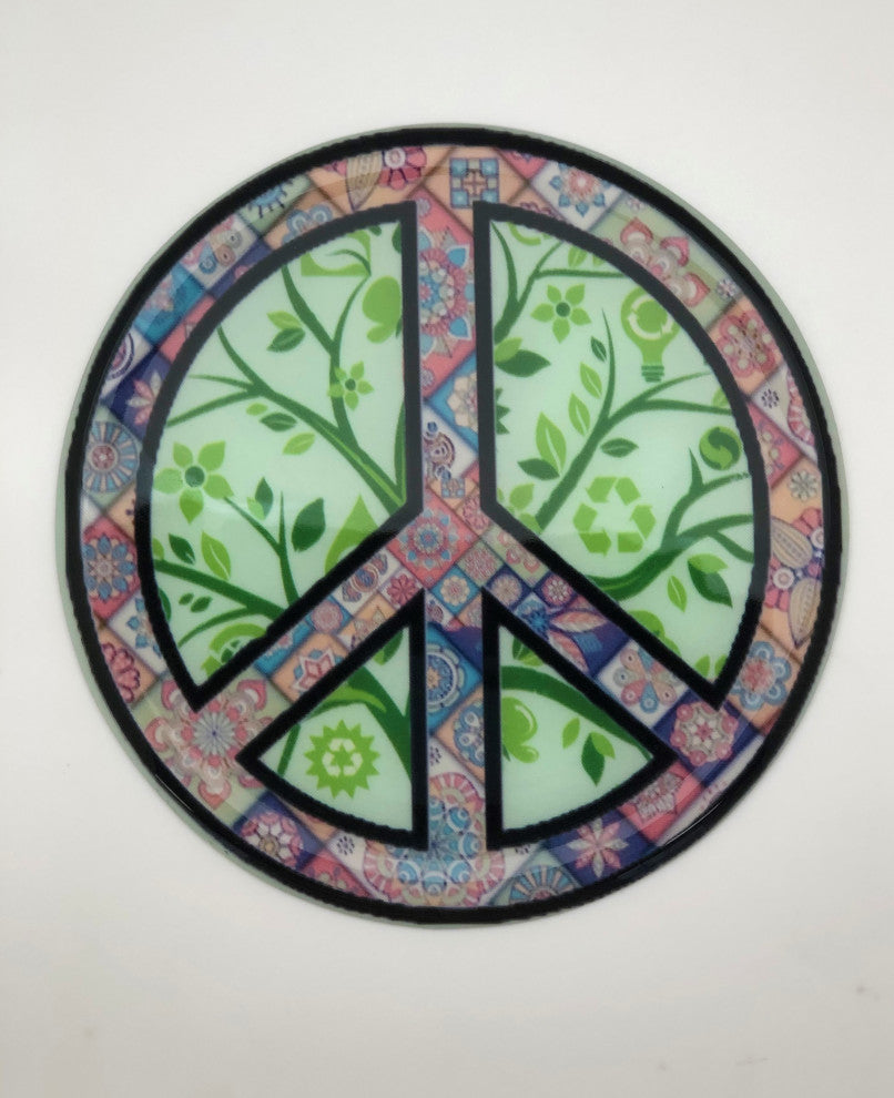 Andreas Peace Sign Trivet