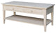 Spencer Coffee Table, Unfinished