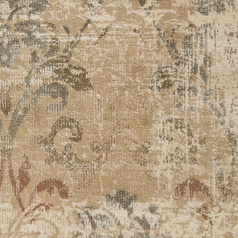 3' X 5' Beige Area Rug