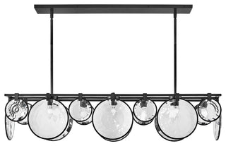 Fredrick Ramond Nala Medium Eight Light Linear, Black*