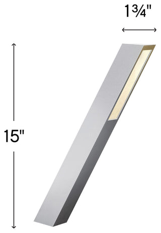 Hinkley Path Piza Led Piza Led Path Light, Titanium