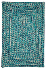 Catalina CA99 Blue Lagoon Indoor/Outdoor Area Rug, Rectangular 2'x10'