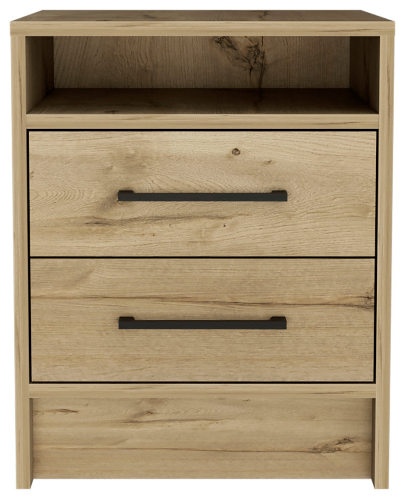 Philadelphia Nightstand, Light Oak