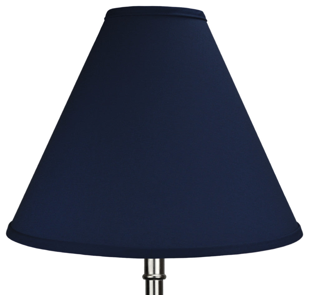 Fenchel Shades 5"x16"x13" Spider Attachment Empire Lamp Shade, Linen Navy