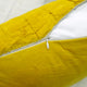 Rabbit Faux Fur Throw Blanket With 2 Pillows, Lemon Curry