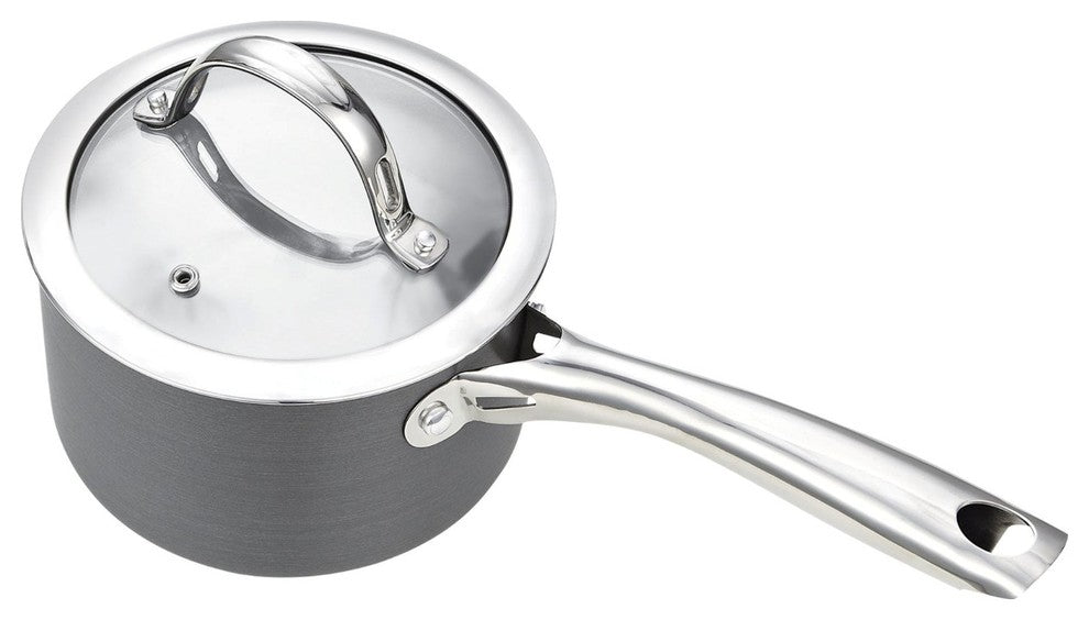 Cooks Standard Hard Anodize Premium Grade Nonstick 2-Quart Sauce Pan With Cover