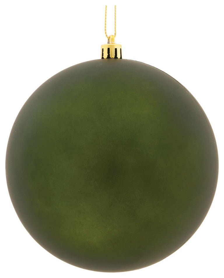 Vickerman 12" Moss Green Matte Ball Ornament